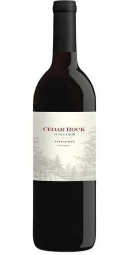 Cedar Rock Zinfandel 2021 wine bottle