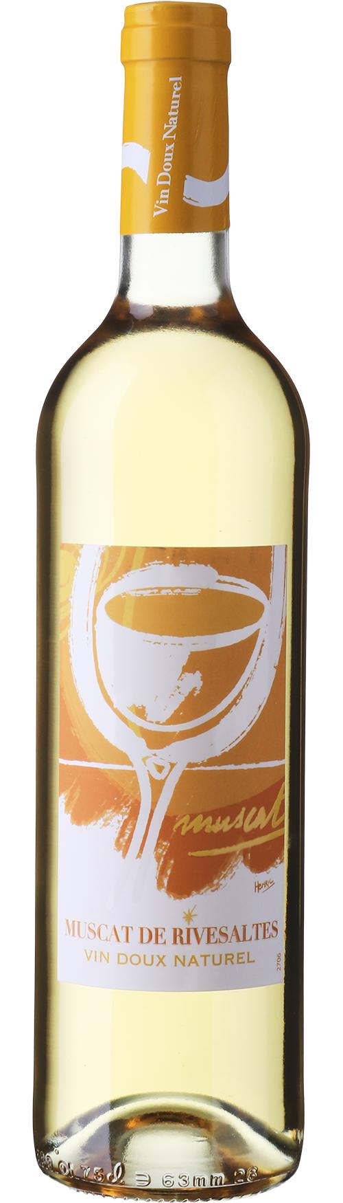Vignerons Catalans A.O.P.  Muscat de Rivesaltes Vin Doux Naturel wine bottle