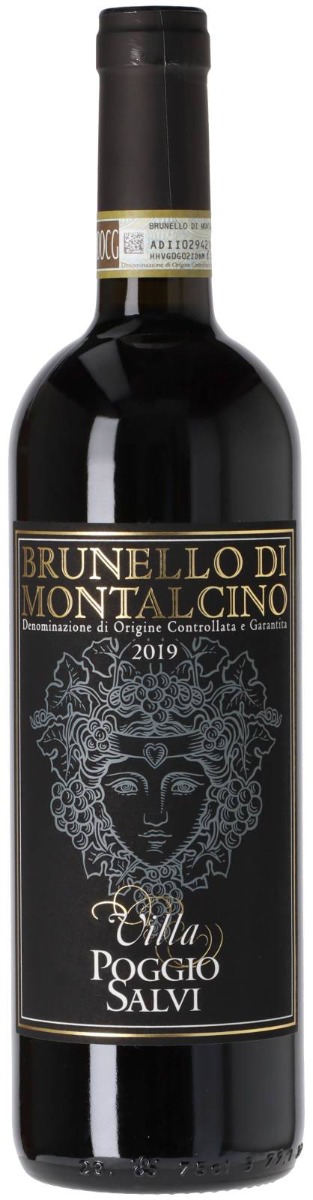 Villa Poggio Salvi Brunello di Montalcino 2019 wine bottle