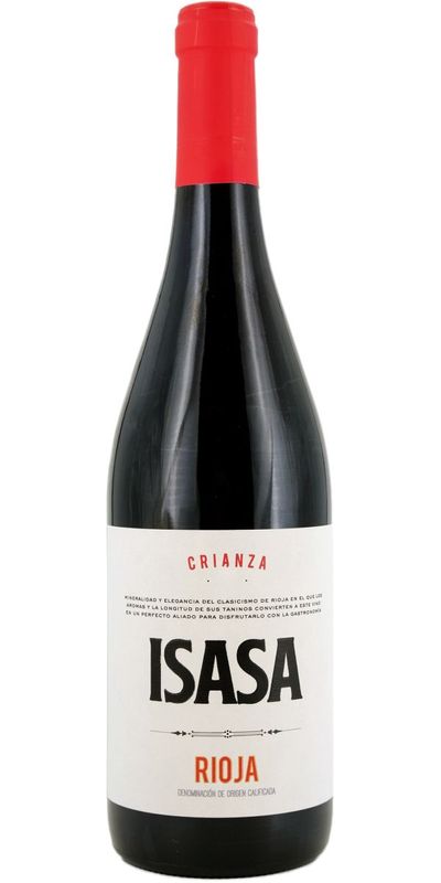 Isasa, Rioja Crianza 2022 wine bottle