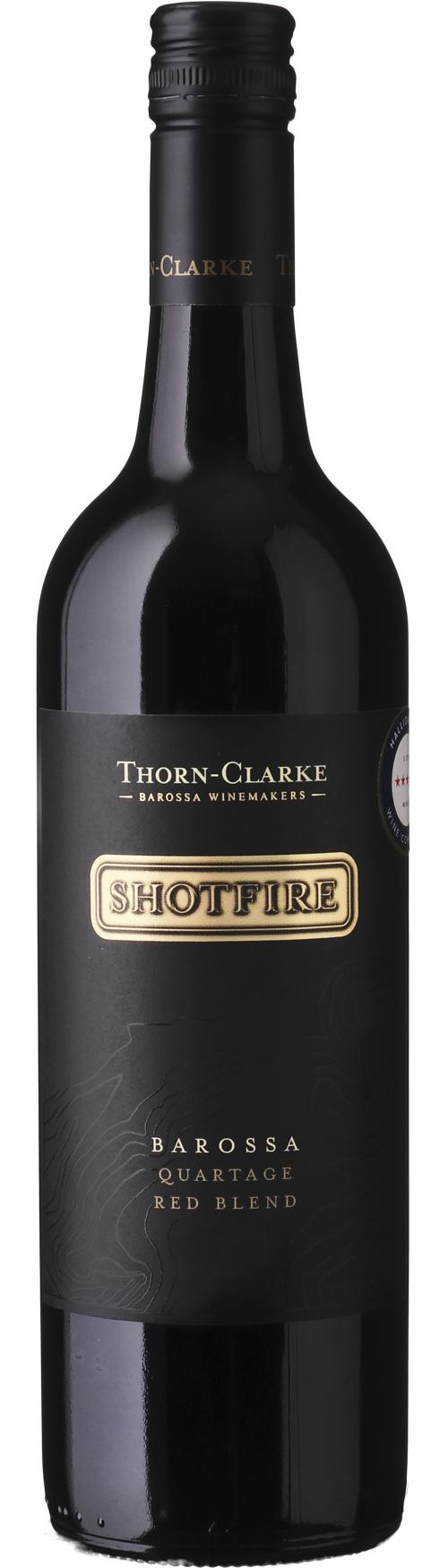 Thorn-Clarke Shotfire Barossa Quartage wine bottle