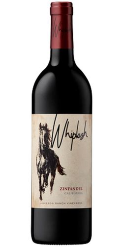 Whiplash Zinfandel 2020 wine bottle