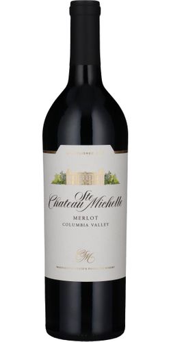 Chateau Ste Michelle, Merlot 2019 wine bottle