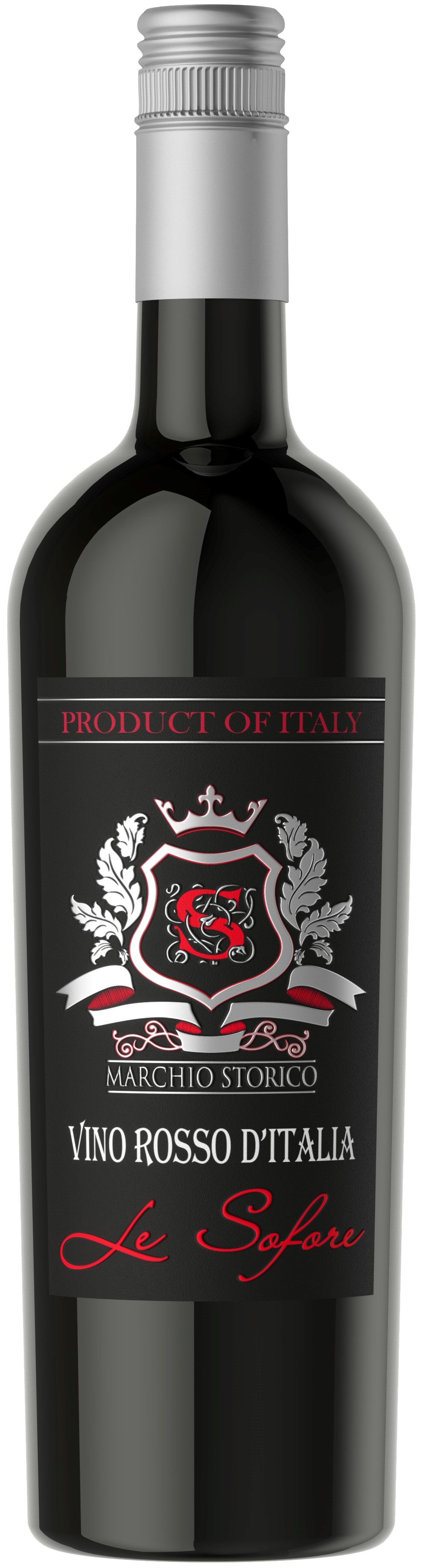 Le Sofore Vino Rosso d’Italia wine bottle