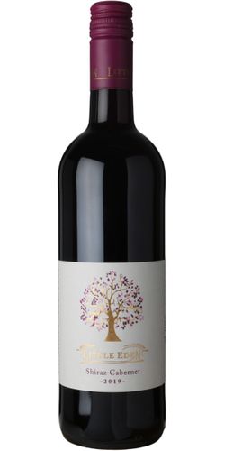 Little Eden, Shiraz Cabernet wine bottle