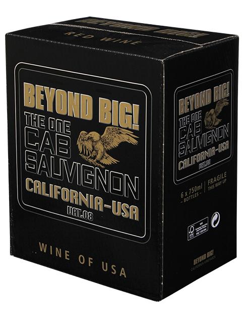 BEYOND BIG! Cabernet Sauvignon wine bottle