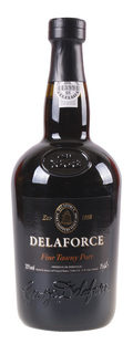 Delaforce Fine Tawny Port wine bottle