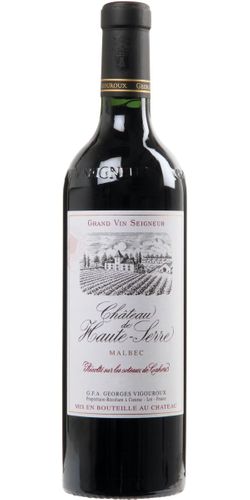 Georges Vigouroux, Chateau de Haute-Serre Grand Vin Seigneur 2017 wine bottle