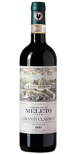 Castello di Meleto, Chianti Classico Special Edition 2021 Øko wine bottle