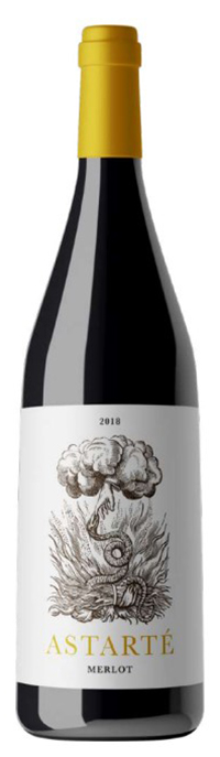 Chateau Surain Astarte 2018 i trækasse wine bottle