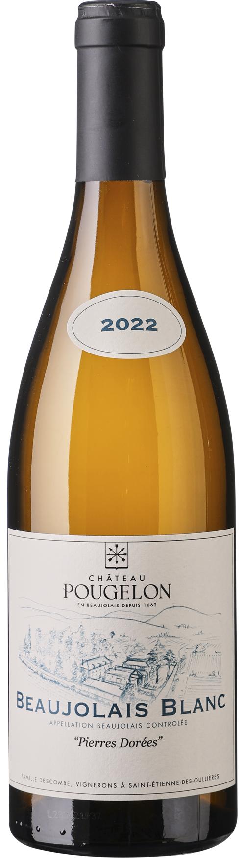 Château de Pougelon Beaujolais Blanc Pierres Dorées wine bottle