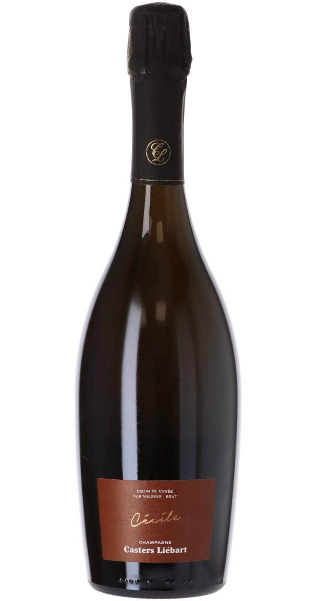 Casters Liébart Champagne "Cécile" 100% Meunier Brut wine bottle