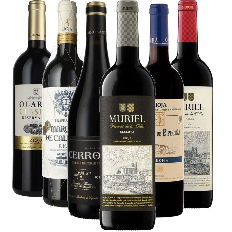 Smagekasse - Rioja wine bottle