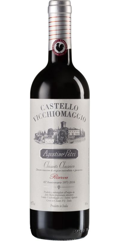 Castello Vicchiomaggio, Chianti Classico Riserva, Agostino Petri 2023 wine bottle