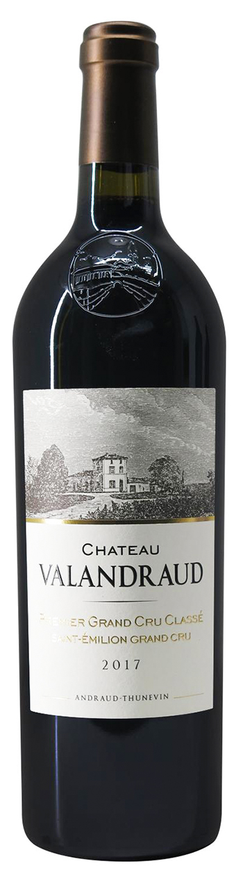 Château Valandraud St-Émilion 1. Grand Cru Classé B 2017 i trækasse wine bottle