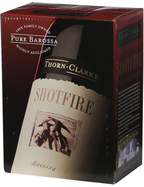Thorn-Clarke Shotfire Barossa Quartage wine bottle