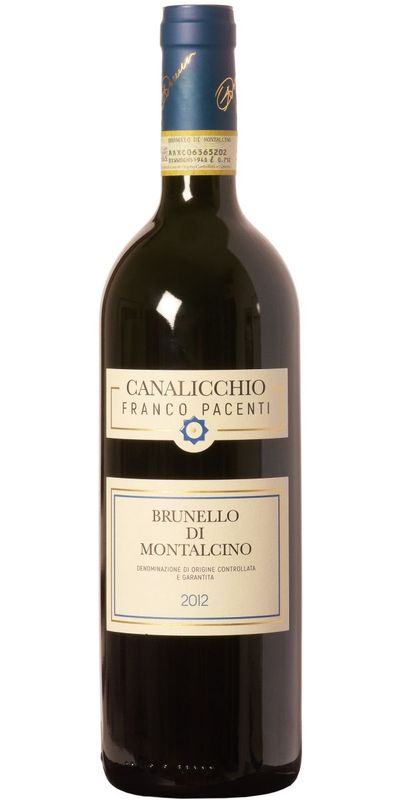 Franco Pacenti Canalicchio, Brunello di Montalcino 2019 wine bottle