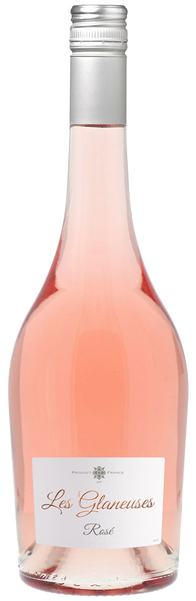 Les Glaneuses Rosé 2021 wine bottle