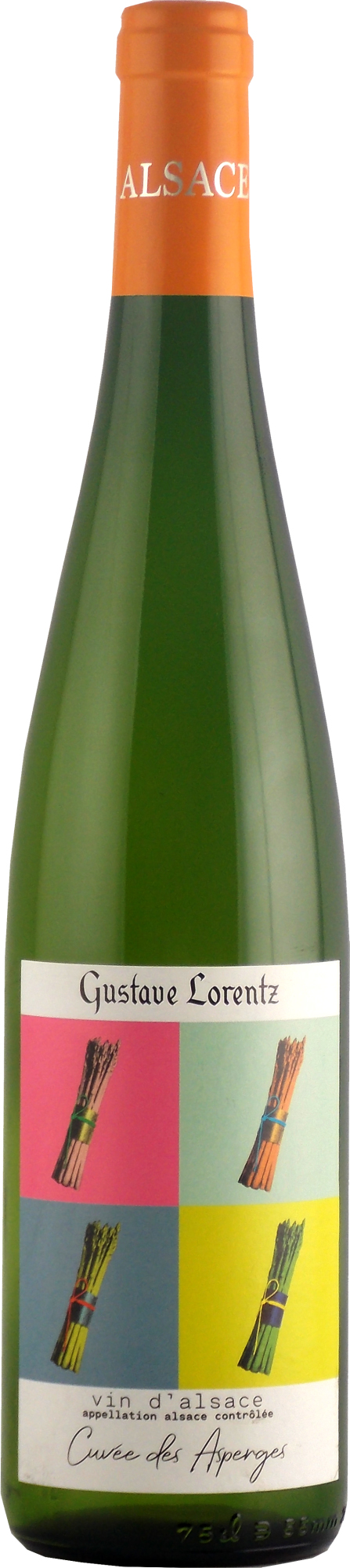Gustave Lorentz Cuvée des Asperges 2021 wine bottle