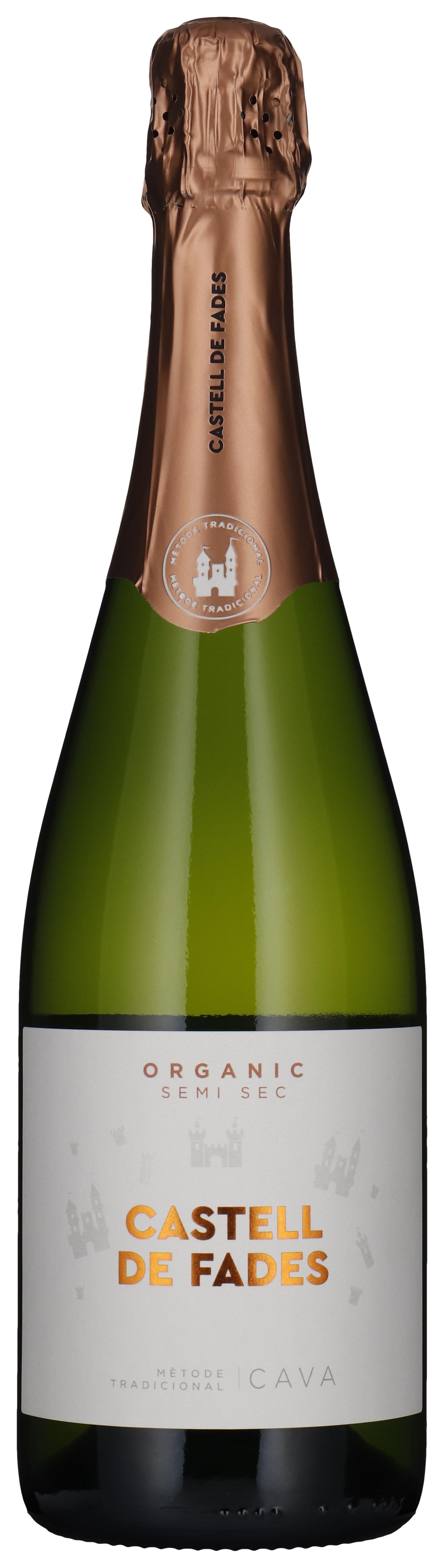 Castell De Fades Organic - Cava Semi Secco wine bottle