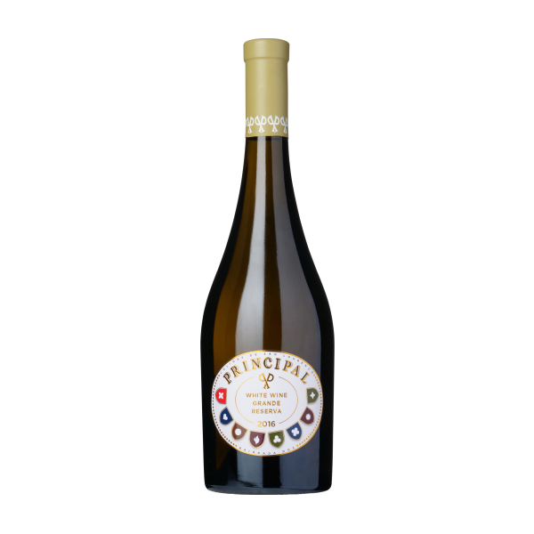 Principal White Grande Reserva wine bottle