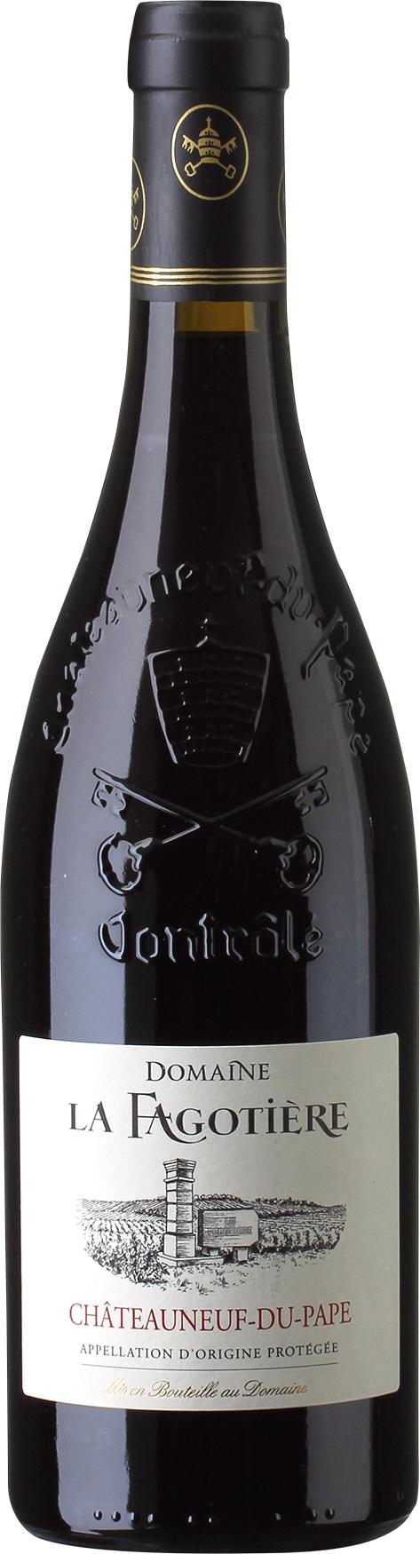 Domaine Palestor La Fagotière Châteauneuf-du-Pape wine bottle