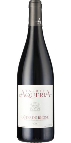 Château d'Aqueria, Côtes du Rhône Rouge Esprit d'Acqueria 2022 wine bottle