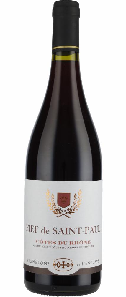 2019 Côtes-du-Rhône Rouge Fief de Saint-Paul wine bottle