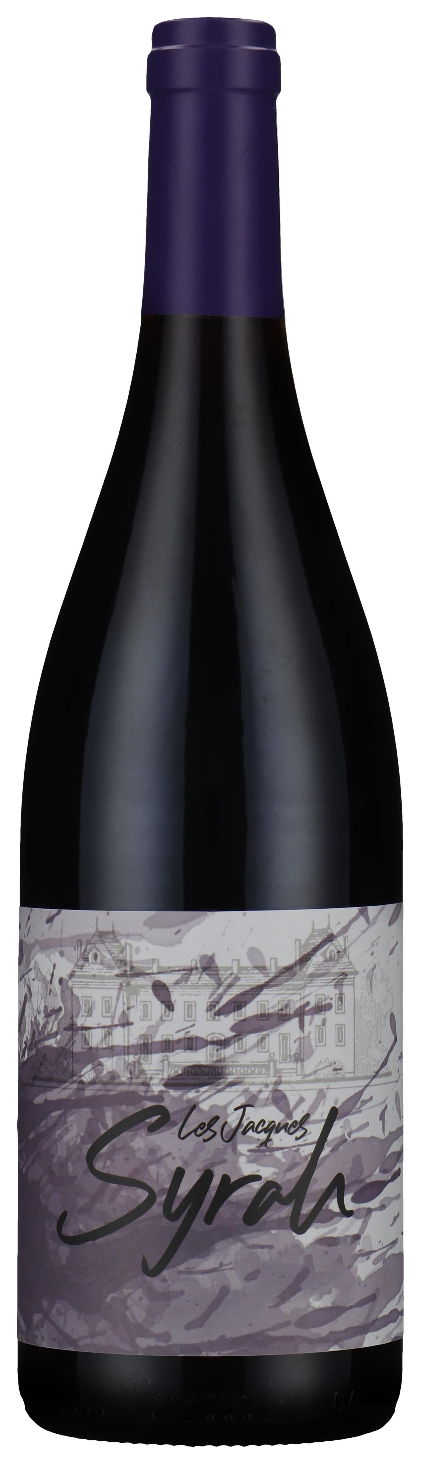 Les Jacques Syrah 2021 wine bottle