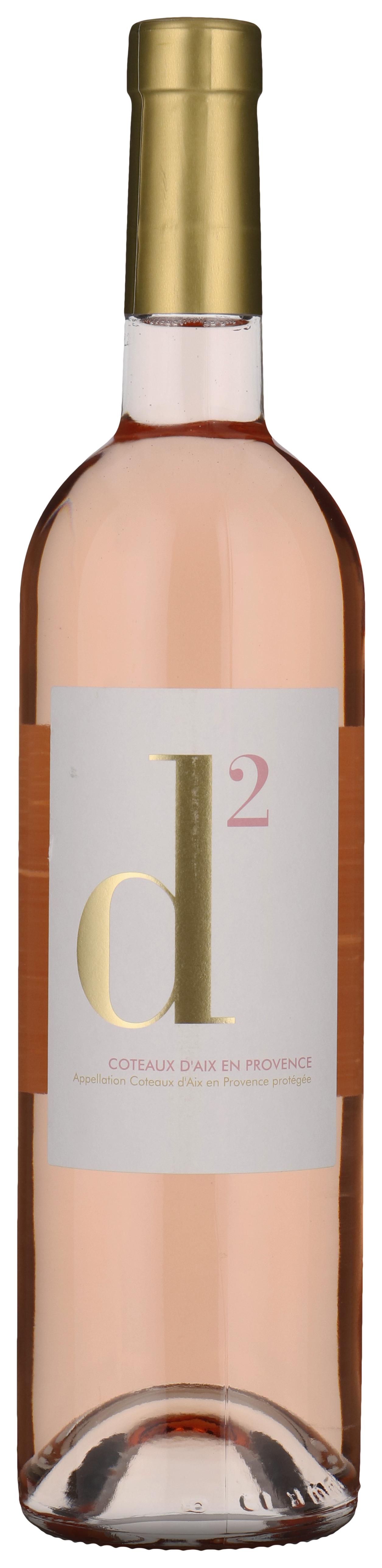d2 Rosé 2025 wine bottle