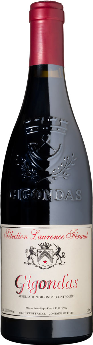 Sélection Laurence Féraud Gigondas 2016 wine bottle