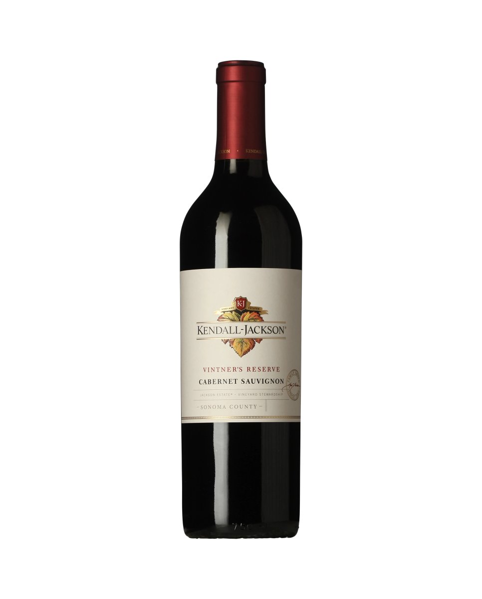 Kendall-Jackson Vintner's Reserve Cabernet Sauvignon wine bottle