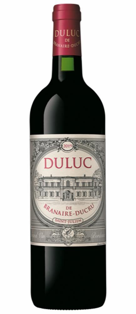 2019 Duluc de Branaire Ducru Saint-Julien wine bottle
