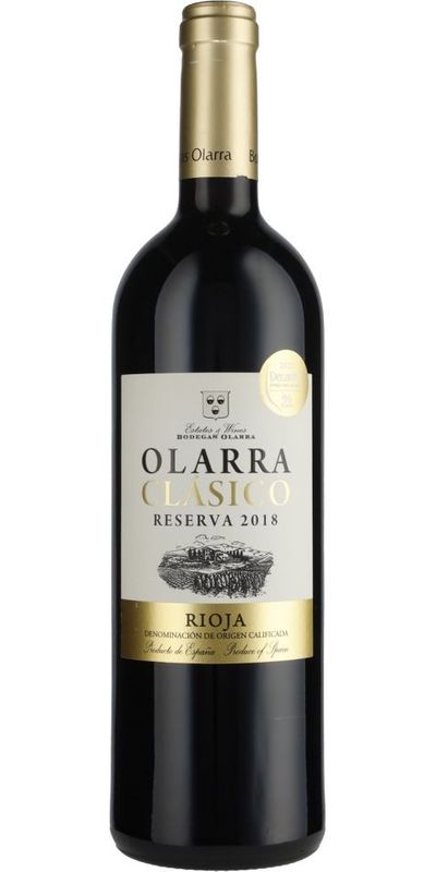 Bodegas Olarra, Rioja Classico Reserva 2020 wine bottle