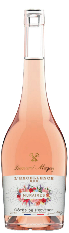 Bernard Magrez Côtes de Provence L'Excellence des Muraires 2022 wine bottle