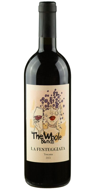 La Festeggiata, Whole Bunch IGT 2021 wine bottle