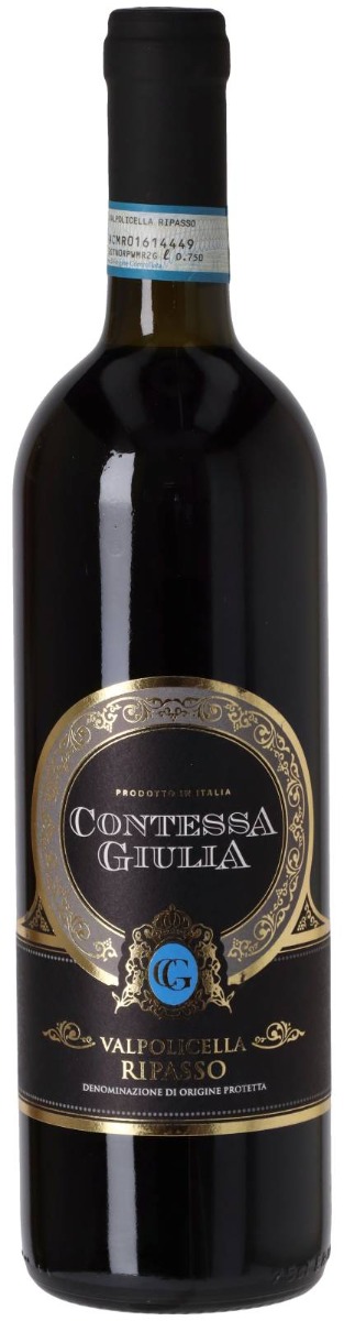 Contessa Giulia Valpolicella Ripasso doc 2019 wine bottle