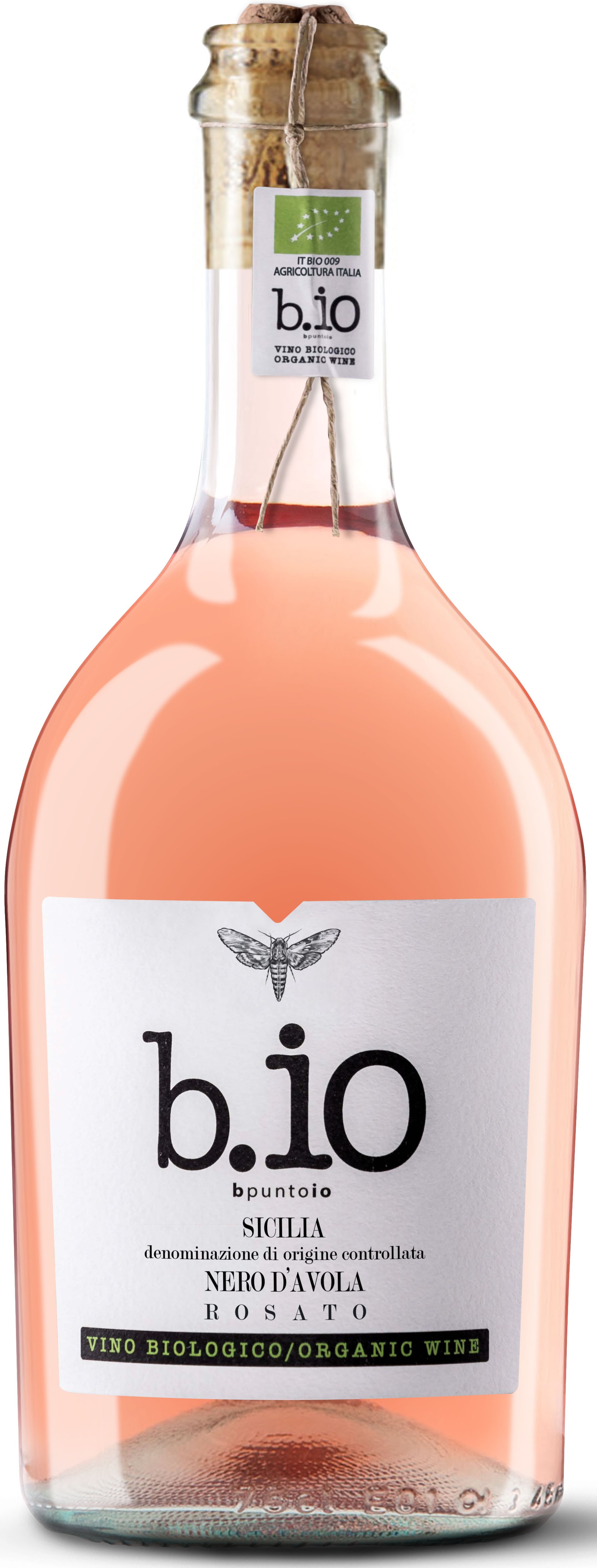 Cevico b.io Nero d’Avola Rosato 2020 wine bottle