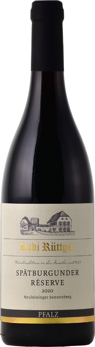 Rudi Rüttger Neuleininger Sonnenberg Spätburgunder Réserve Pfalz 2020 wine bottle