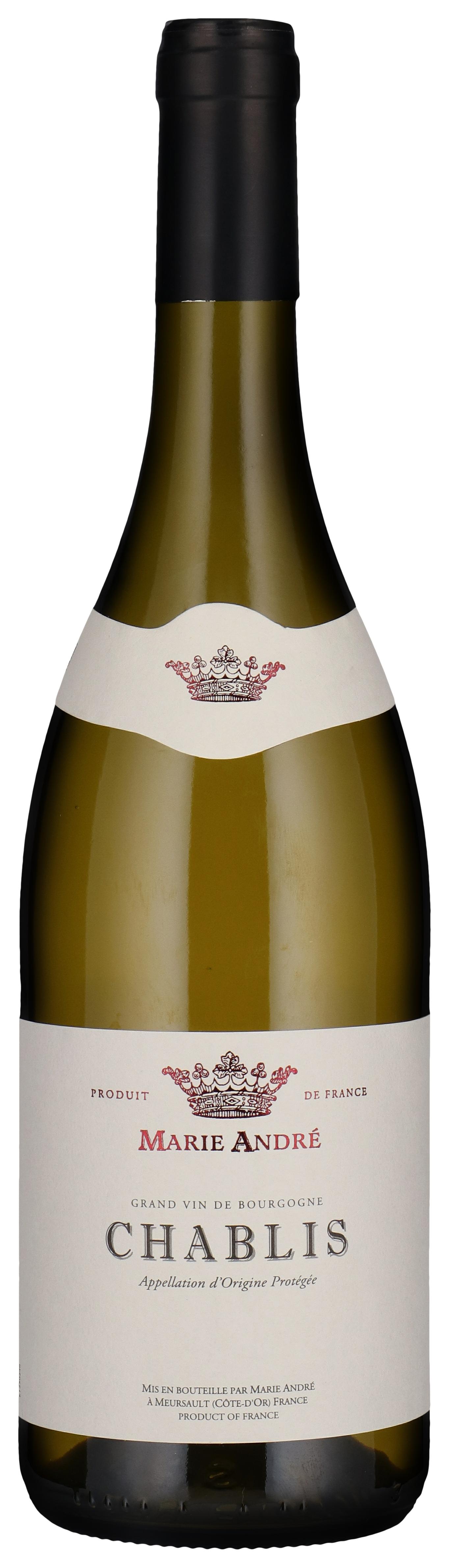 Chablis 2025 wine bottle