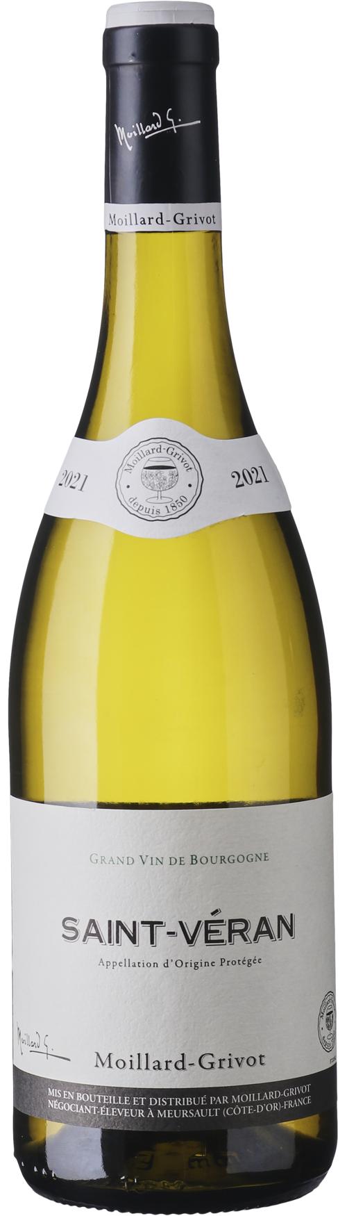 Moillard-Grivot Saint-Véran Chardonnay wine bottle