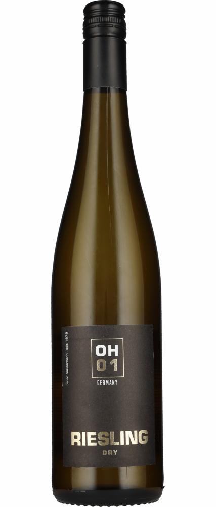 Oscar Haussmann OH01 Riesling Dry wine bottle