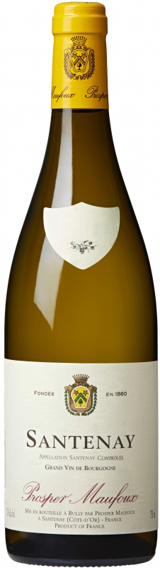 Prosper Maufoux Santenay Blanc 2017 wine bottle