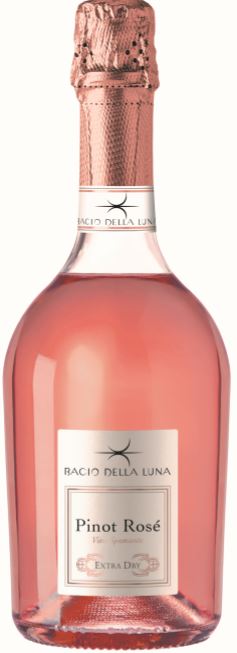 Bacio della Luna Pinot Rosé Spumante Extra Dry wine bottle