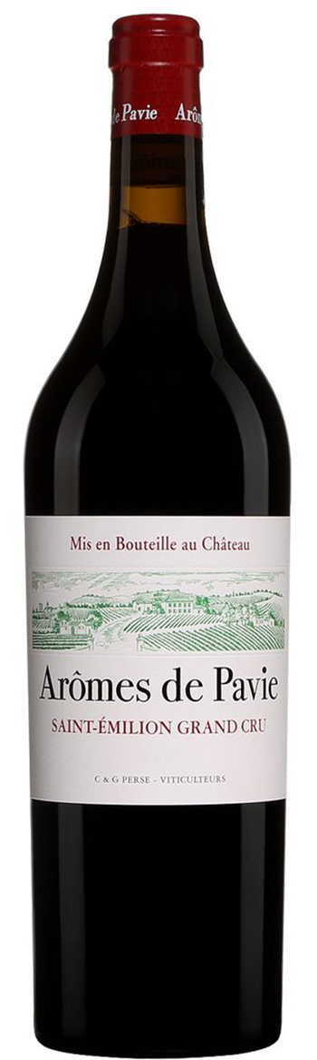 Aromes de Pavie Saint-Émilion Grand Cru 2020 i trækasse wine bottle