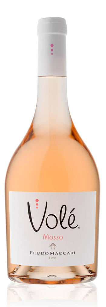 Feudo Maccari Volé Mosso Rosé wine bottle