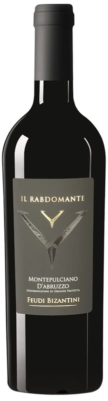 Feudi Bizantini Il Rabdomante Montepulciano d'Abruzzo 2022 wine bottle
