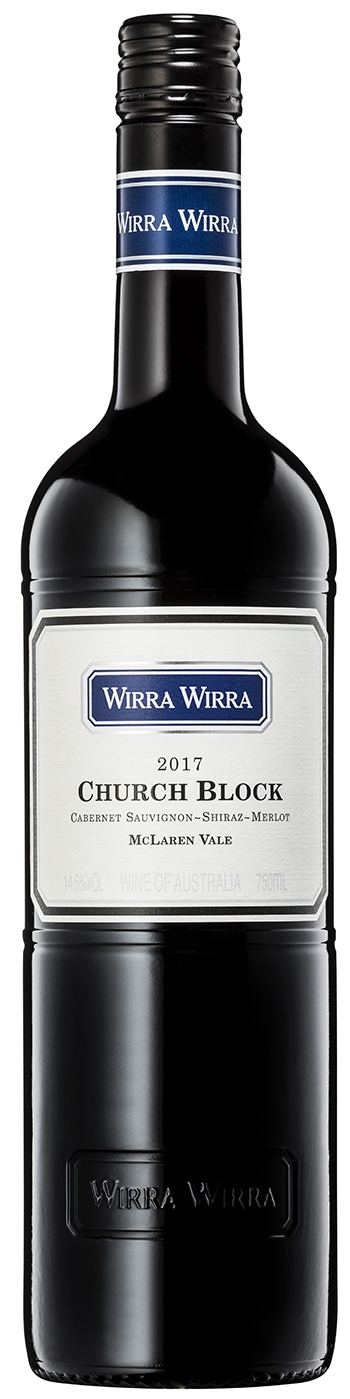 Wirra Wirra Church Block McLaren Vale 2017 wine bottle