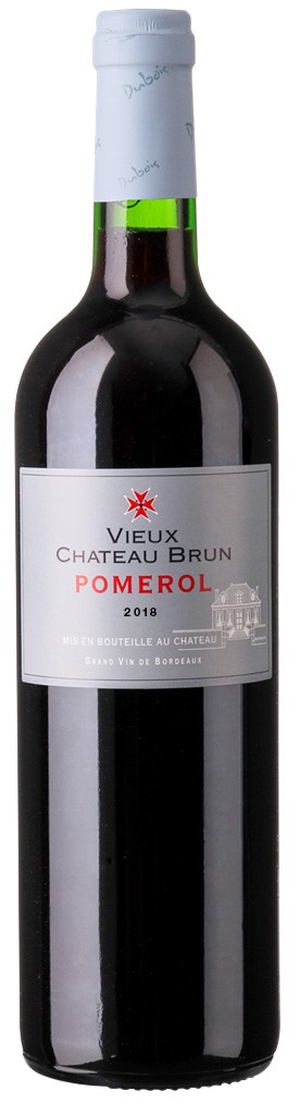 Vieux Château Brun Pomerol 2018 wine bottle