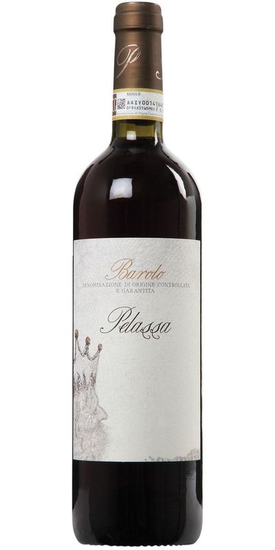 Pelassa, Barolo 2019 wine bottle